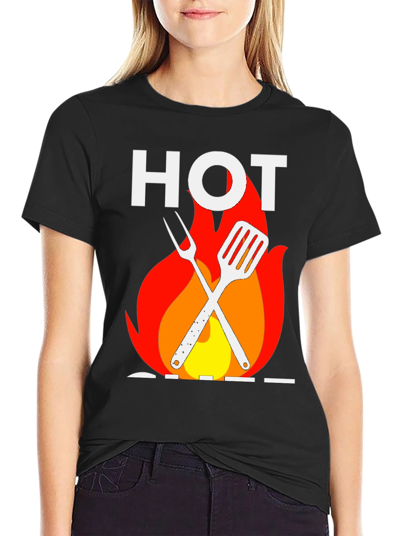 Hot Chef Graphic T-Shirt - Grill Master Tee