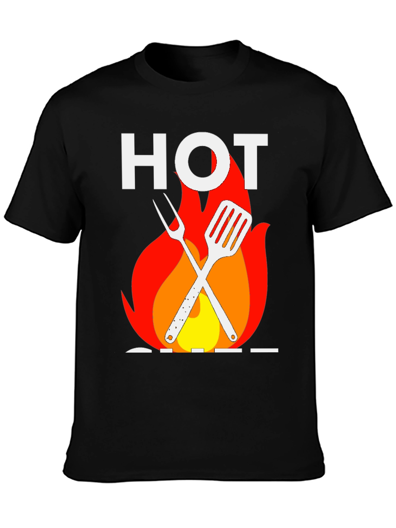 Hot Chef Graphic T-Shirt - Grill Master Tee