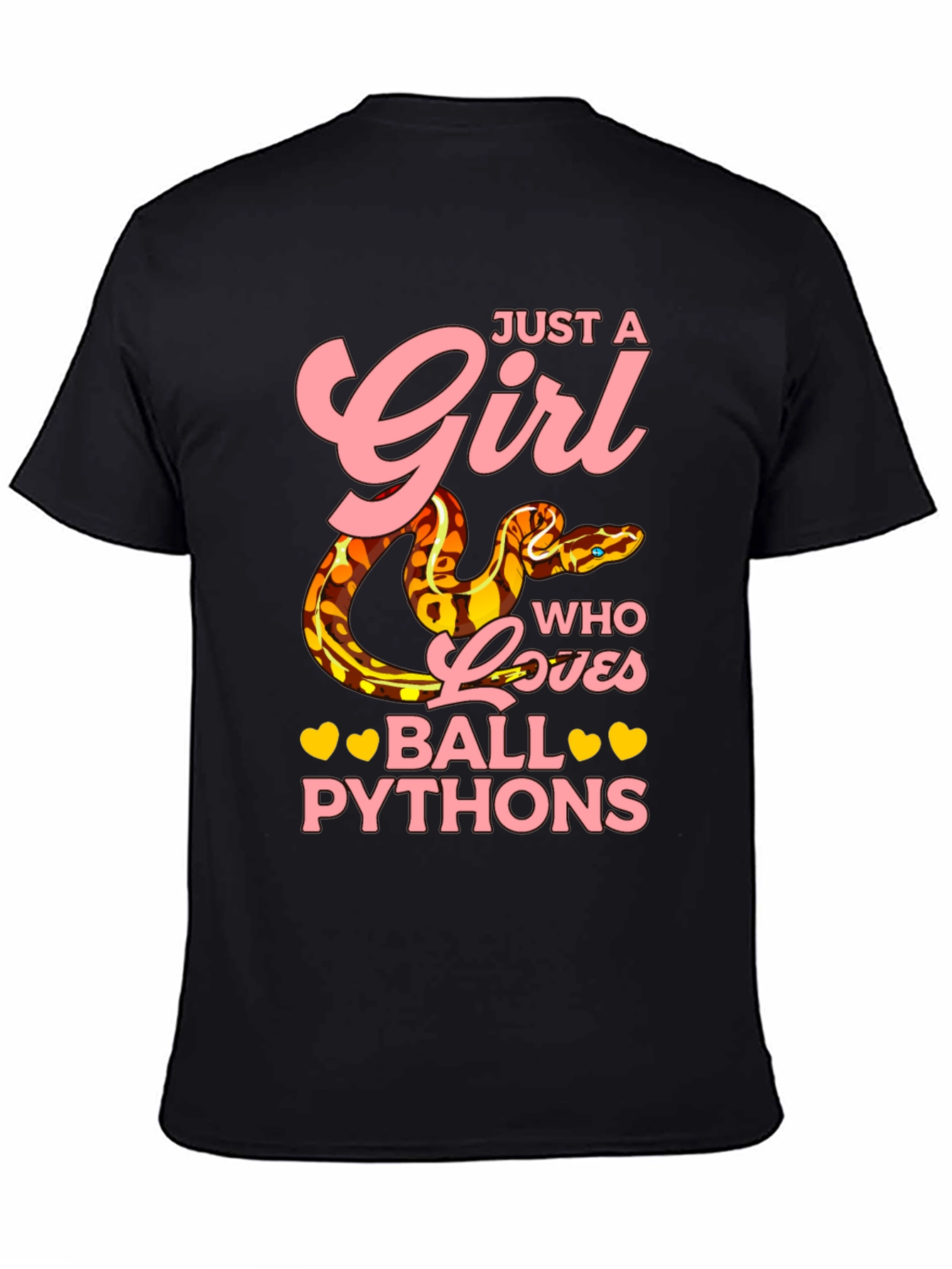 Just a Girl Who Loves Ball Pythons T-Shirt