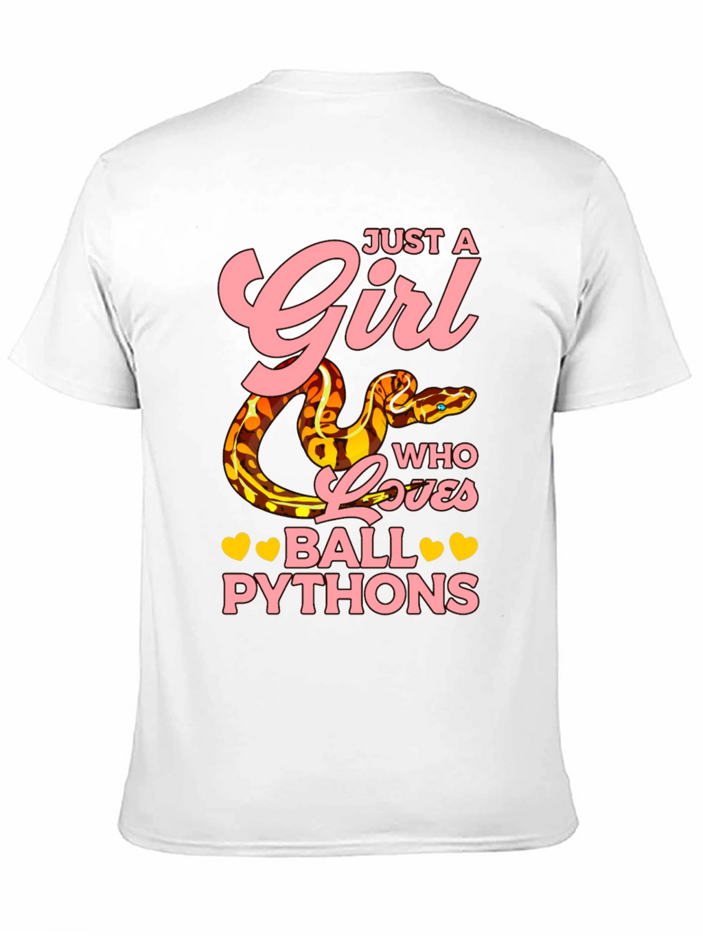 Just a Girl Who Loves Ball Pythons T-Shirt