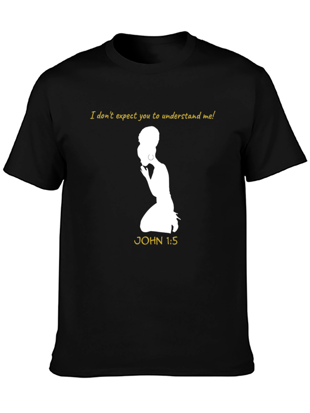 Inspirational Christian T-Shirt - John 1:5