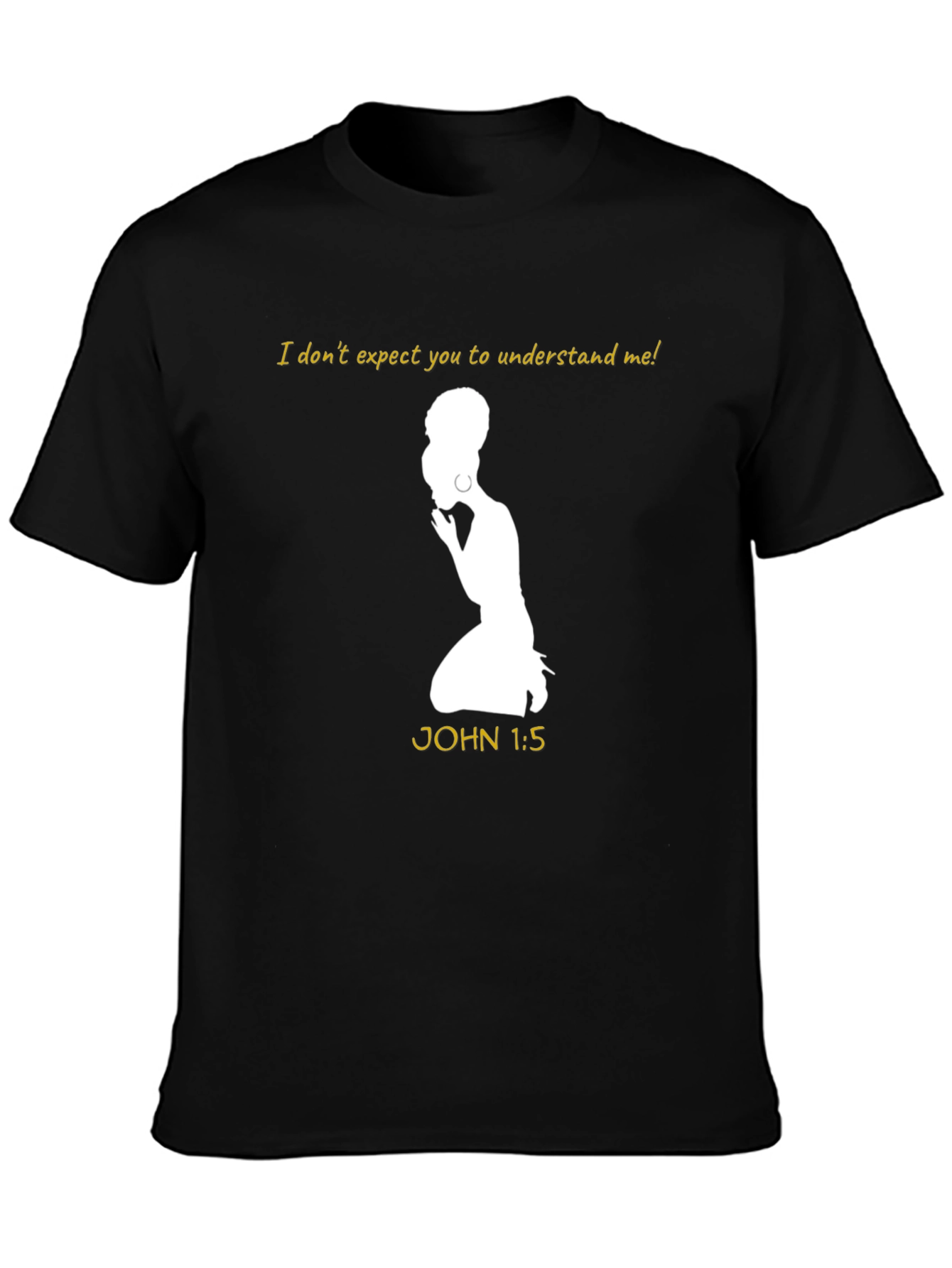 Inspirational Christian T-Shirt - John 1:5