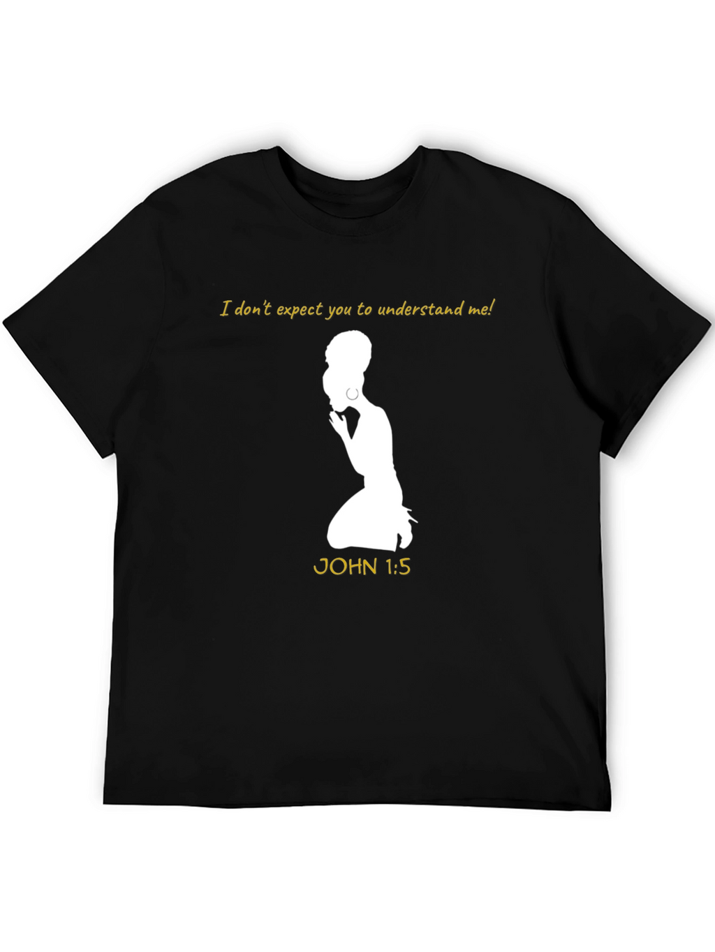 Inspirational Christian T-Shirt - John 1:5