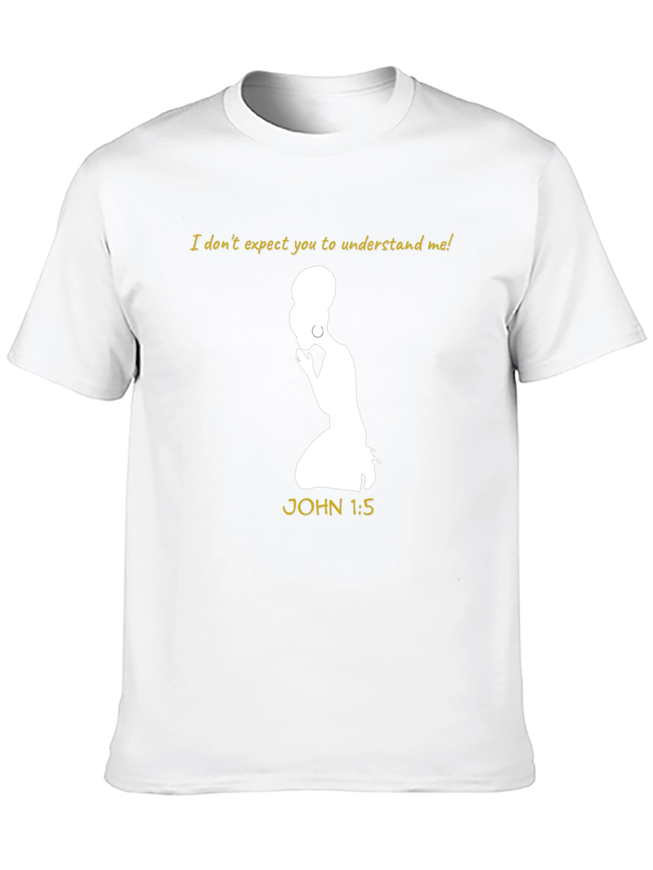 Inspirational Christian T-Shirt - John 1:5