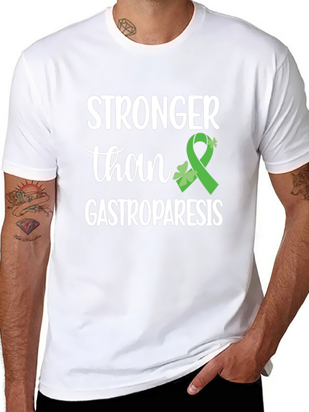 Stronger Than Gastroparesis Awareness T-Shirt