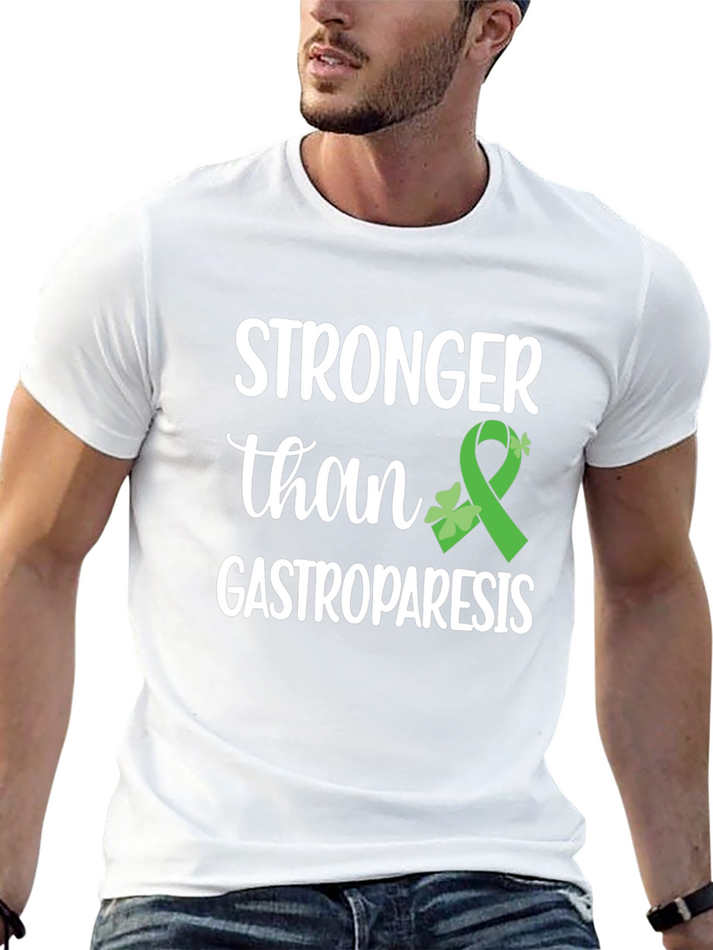 Stronger Than Gastroparesis Awareness T-Shirt