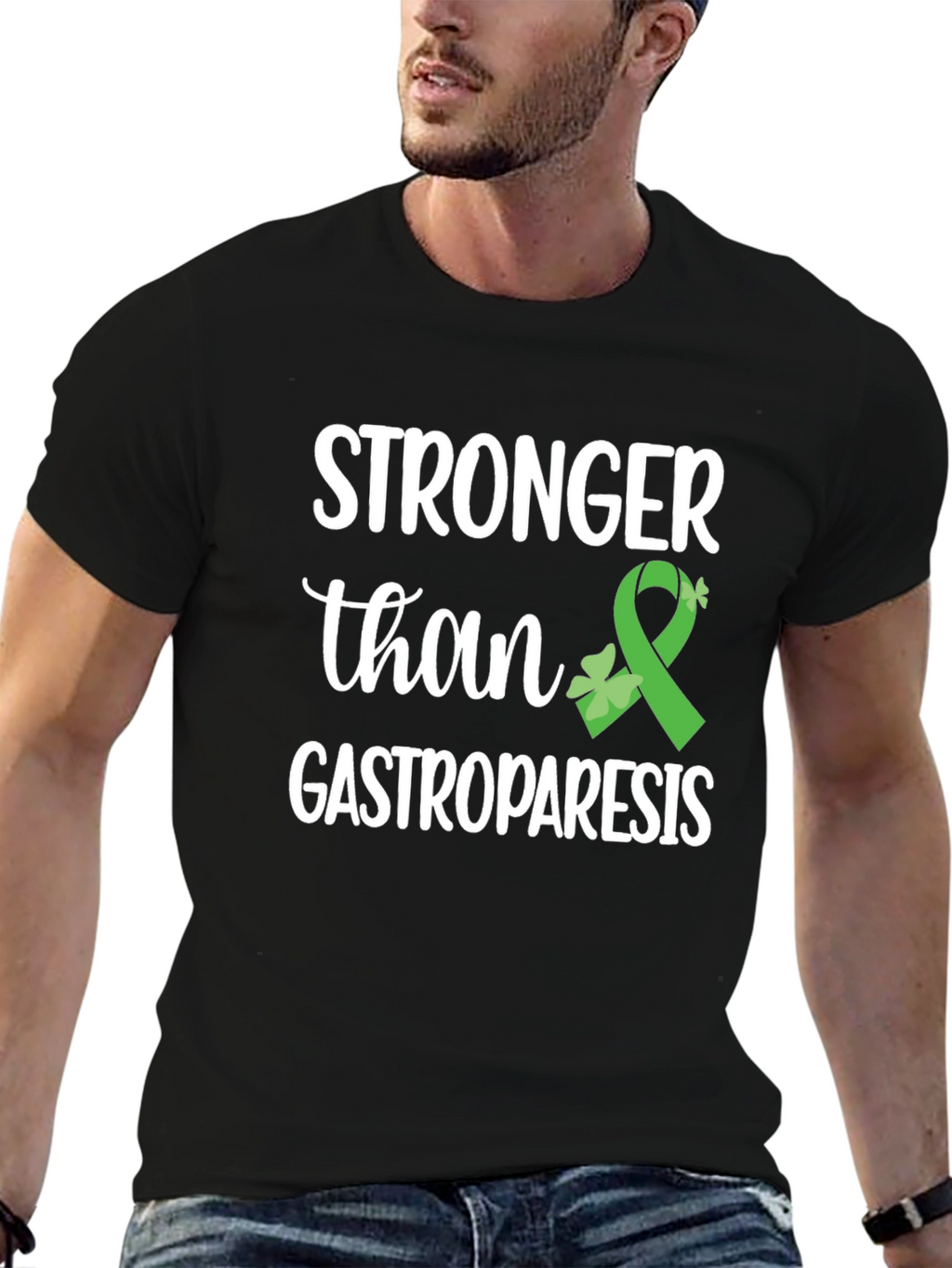 Stronger Than Gastroparesis Awareness T-Shirt