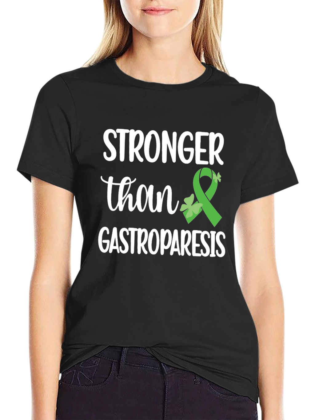 Stronger Than Gastroparesis Awareness T-Shirt