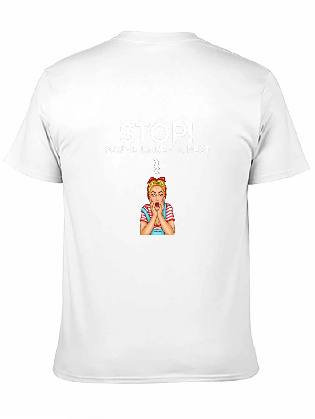 Funny Under a Rest Black T-Shirt