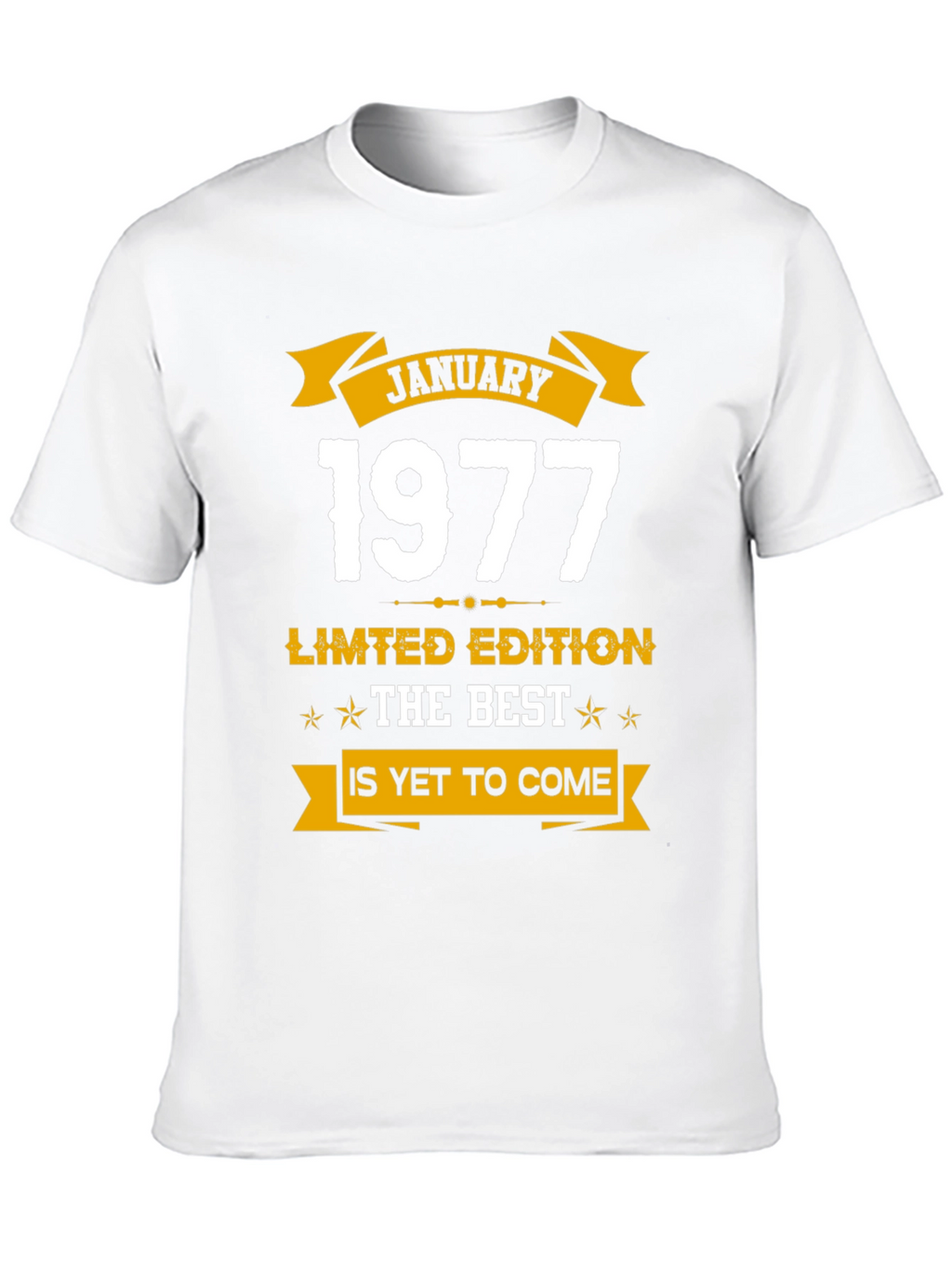 January 1977 Limited Edition Graphic T-Shirt