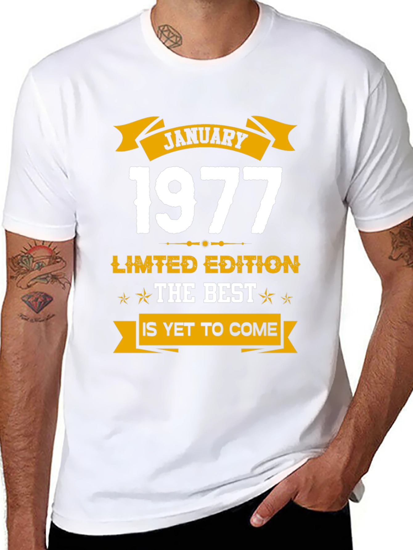 January 1977 Limited Edition Graphic T-Shirt