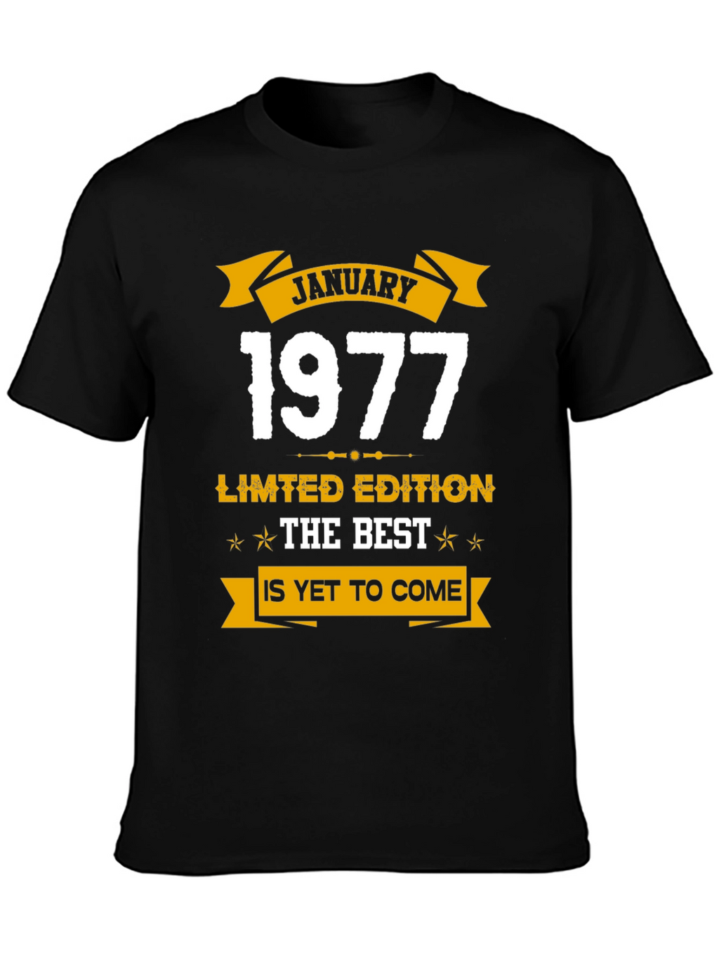 January 1977 Limited Edition Graphic T-Shirt