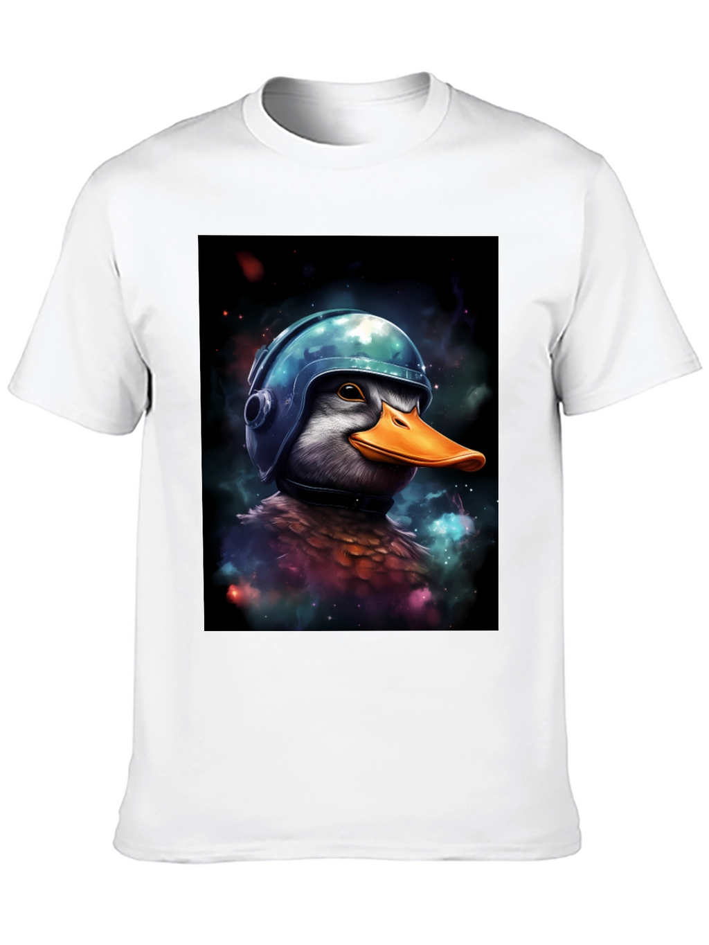 Duck in Helmet Graphic Tee