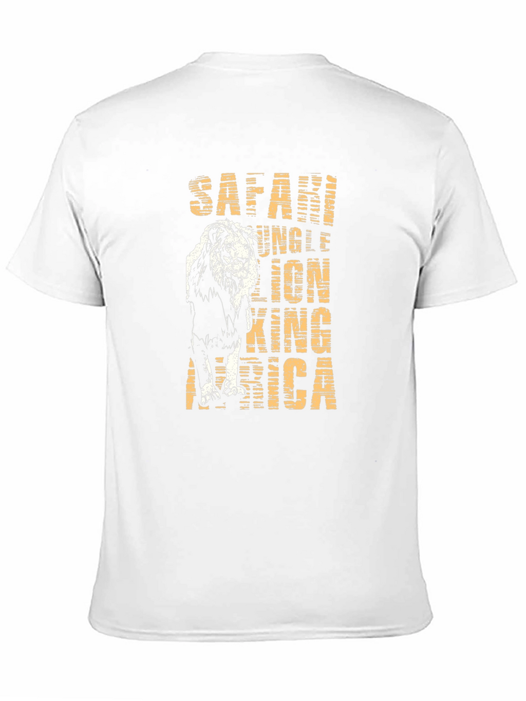 Safari Lion Graphic Tee - King of the Jungle