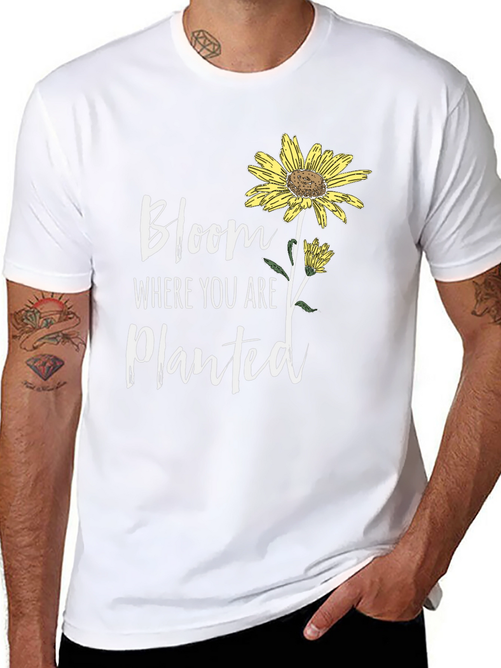 Bloom Where You Are Planted Graphic Tee