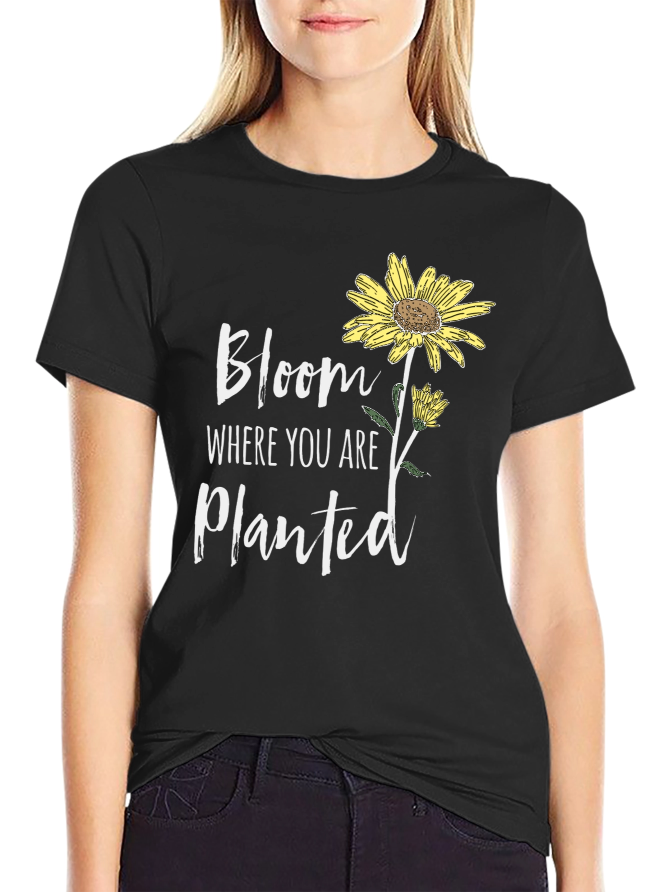 Bloom Where You Are Planted Graphic Tee