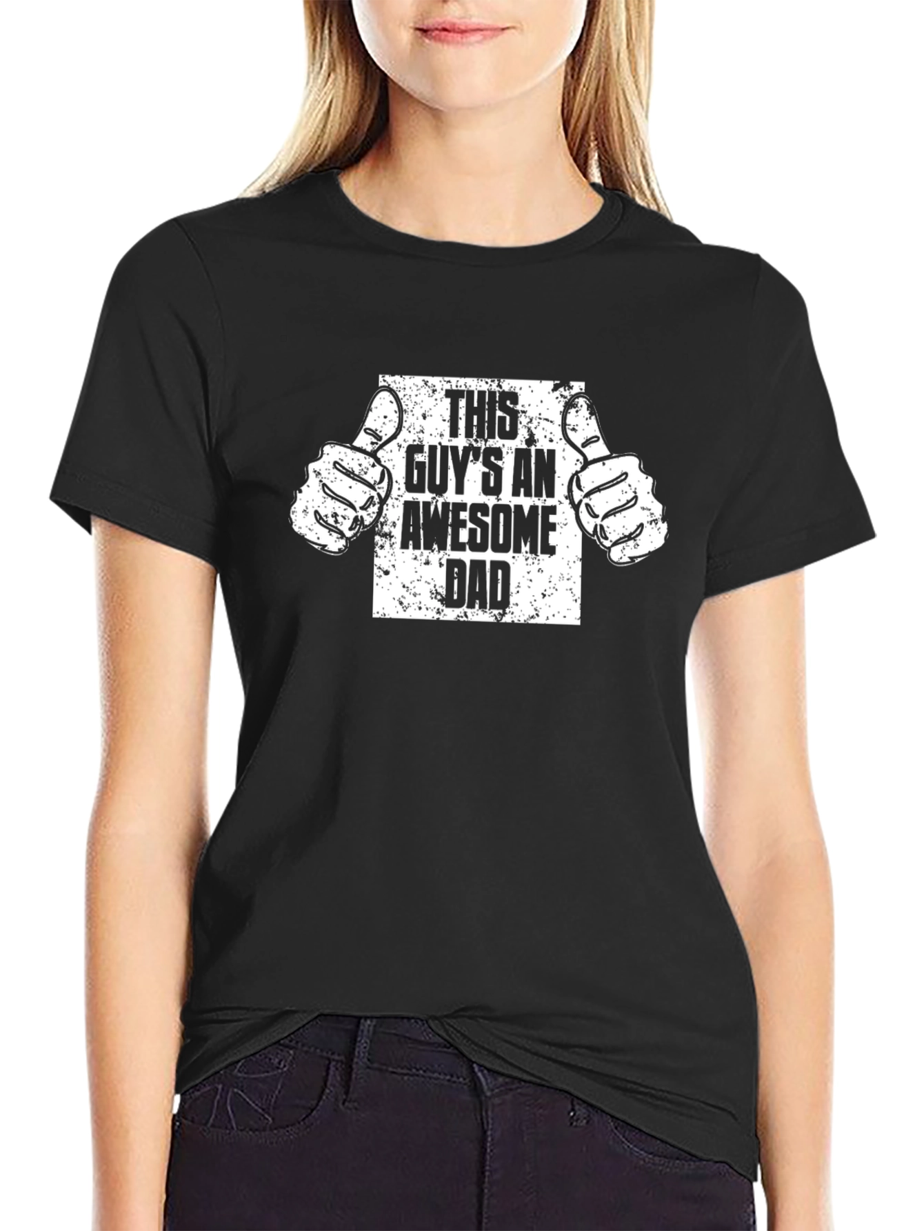 Awesome Dad T-Shirt: This Guys An Awesome Dad Graphic Tee