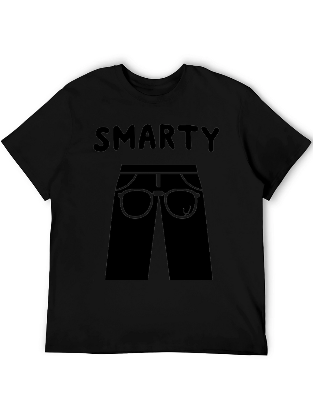 Smarty Pants Graphic T-Shirt - Black