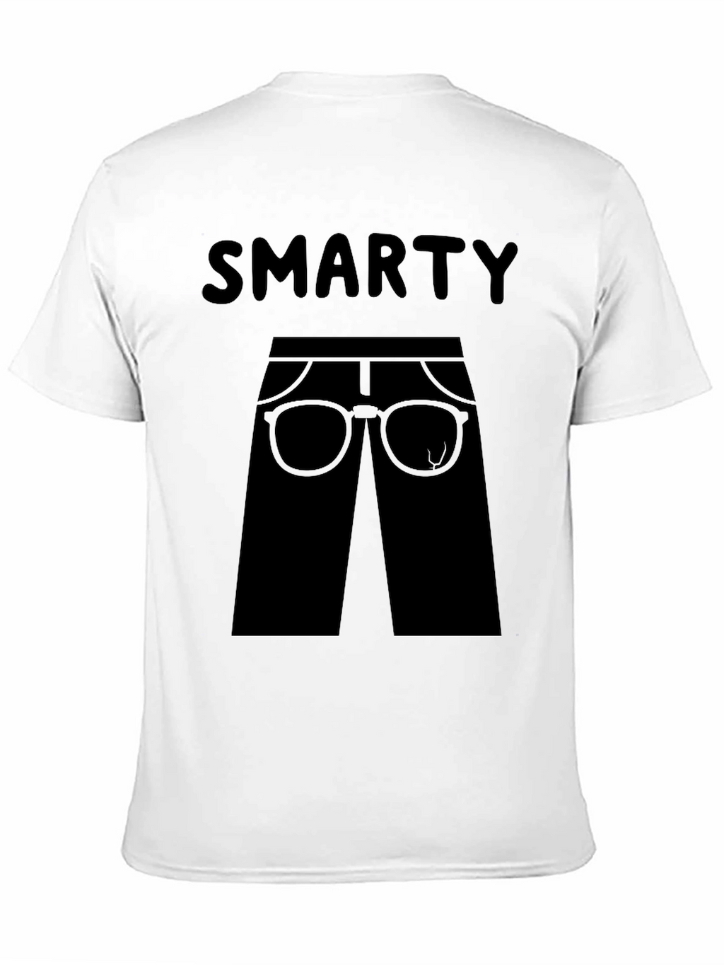 Smarty Pants Graphic T-Shirt - Black