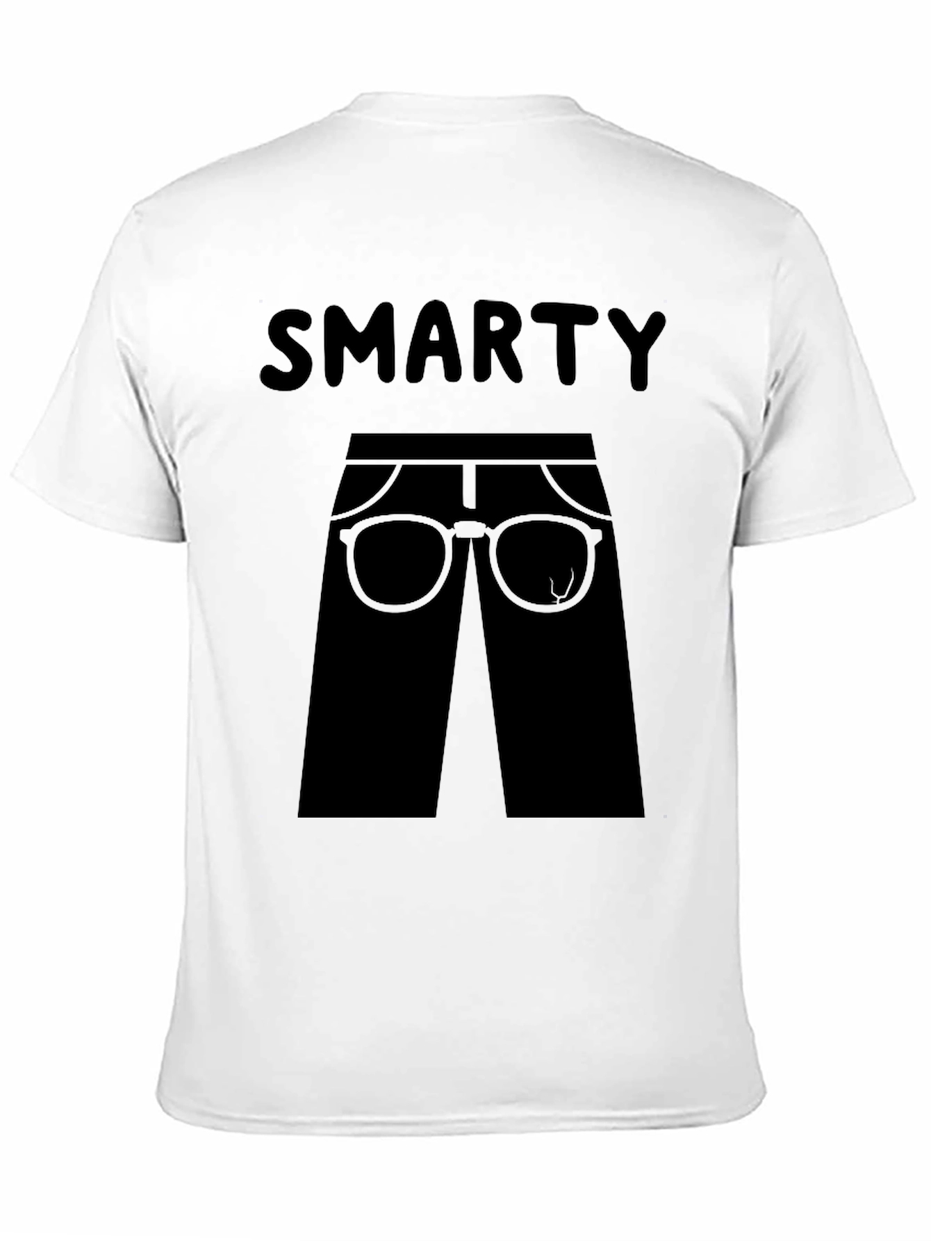 Smarty Pants Graphic T-Shirt - Black