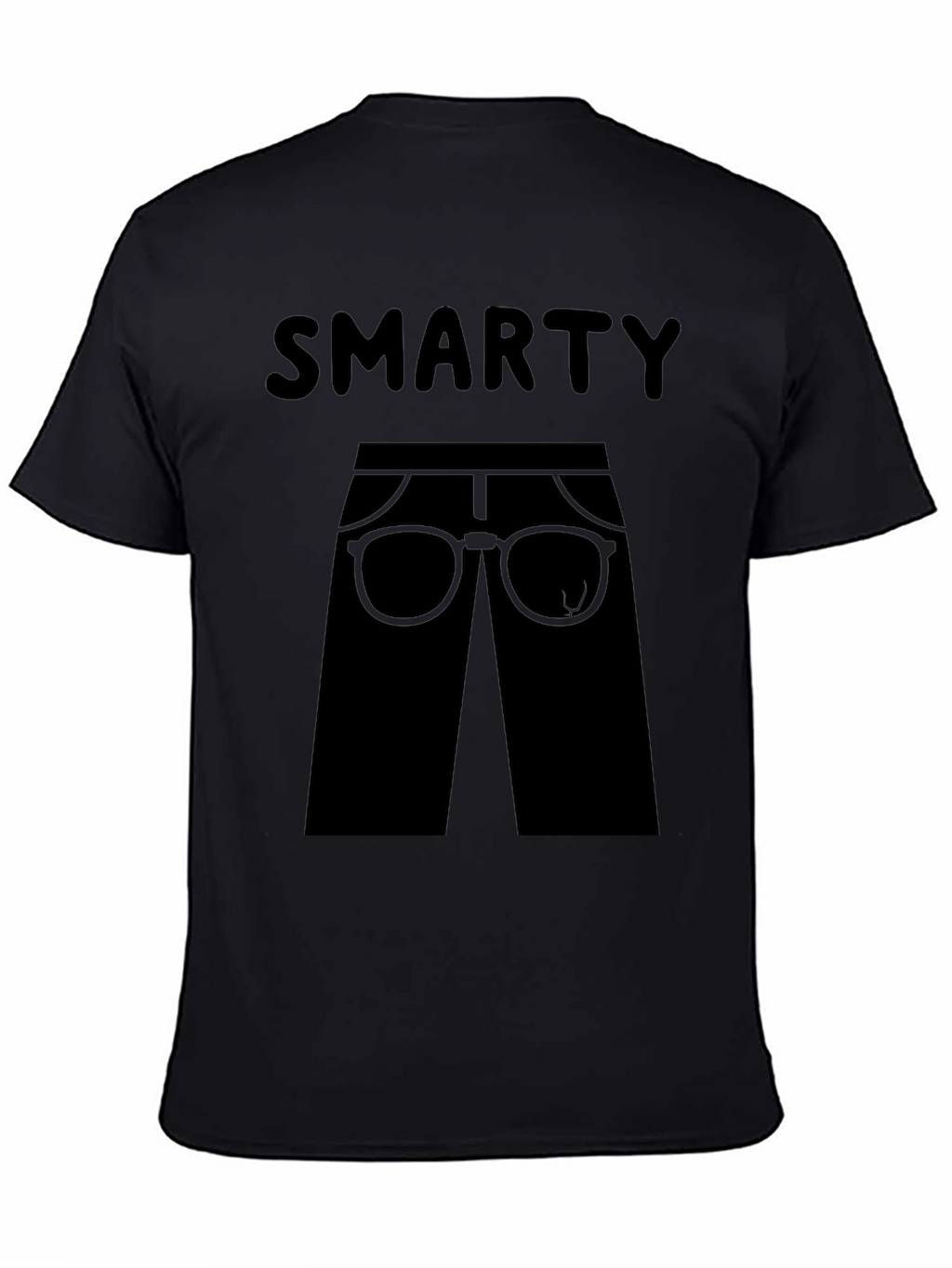 Smarty Pants Graphic T-Shirt - Black