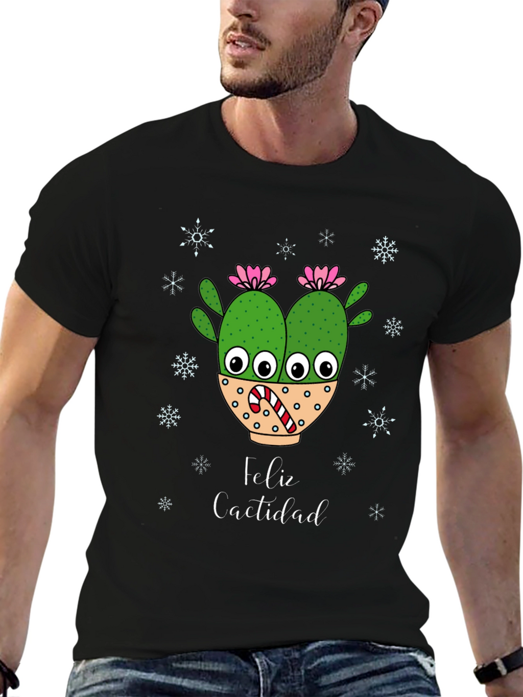 Feliz Cactidad Novelty T-Shirt