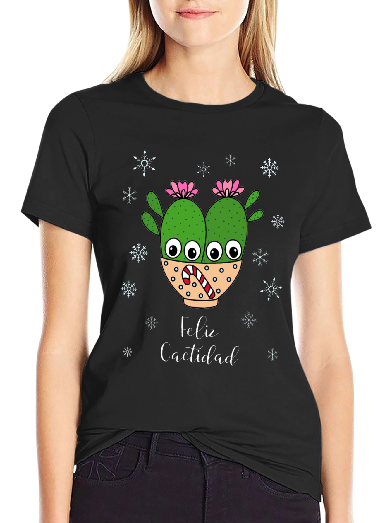 Feliz Cactidad Novelty T-Shirt