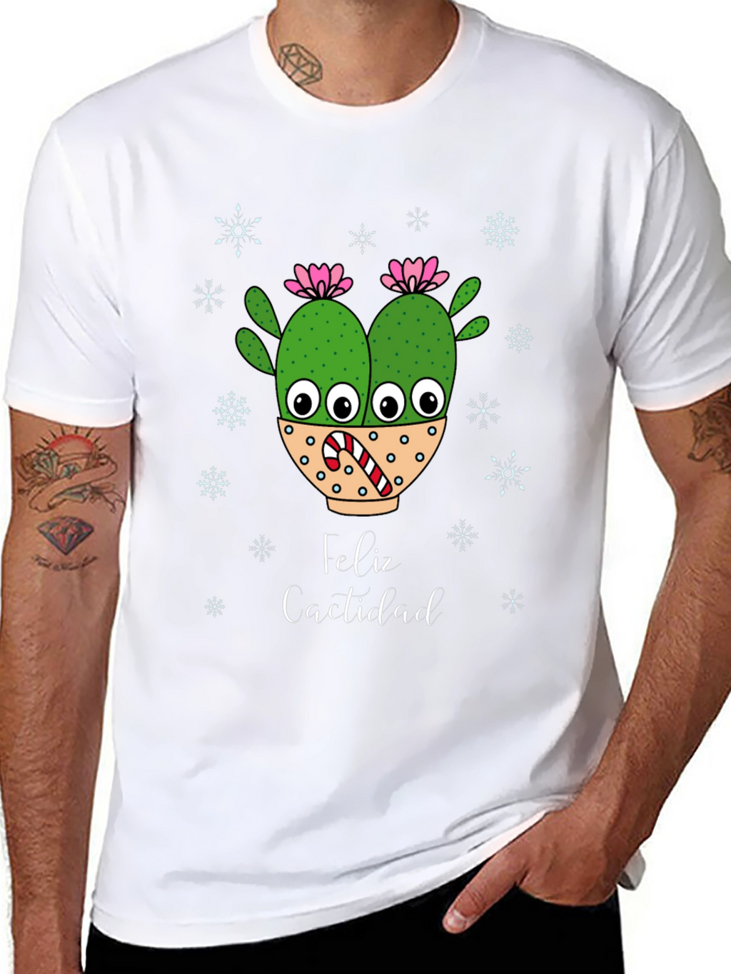 Feliz Cactidad Novelty T-Shirt