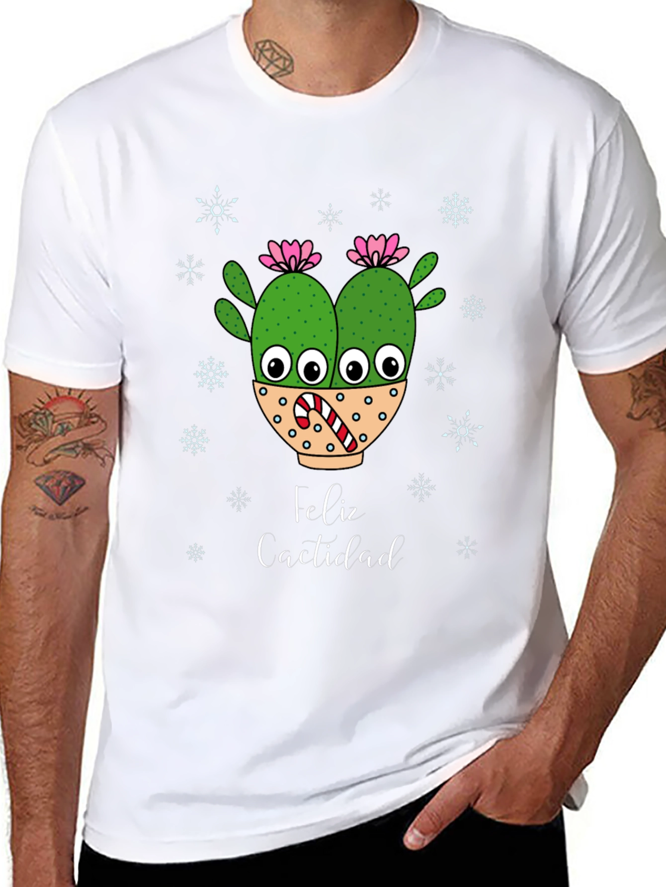 Feliz Cactidad Novelty T-Shirt