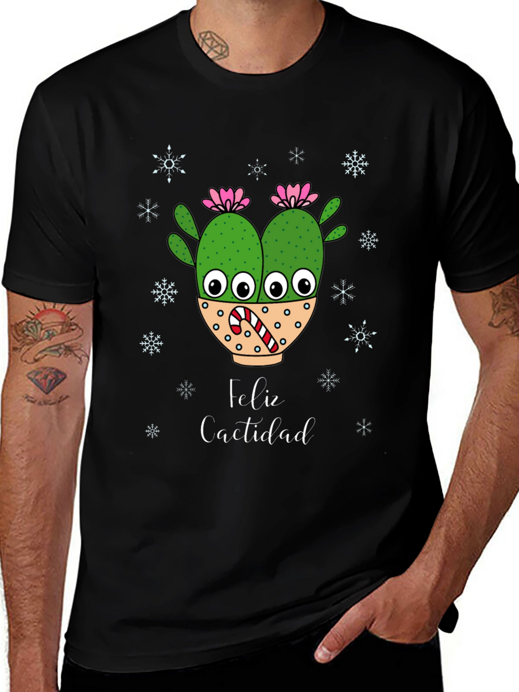 Feliz Cactidad Novelty T-Shirt