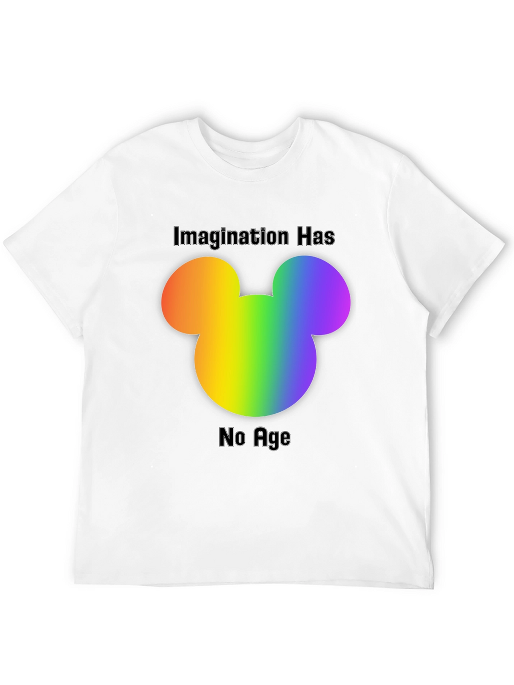 Rainbow Mickey Mouse Imagination T-Shirt