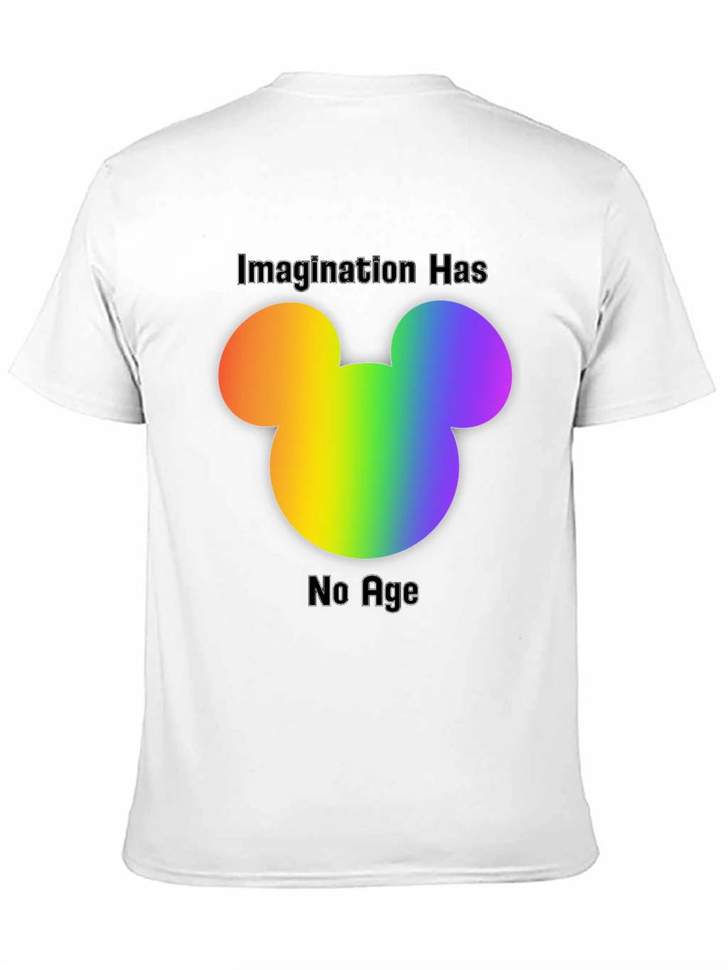 Rainbow Mickey Mouse Imagination T-Shirt