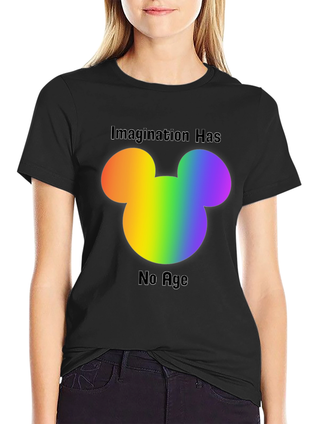 Rainbow Mickey Mouse Imagination T-Shirt