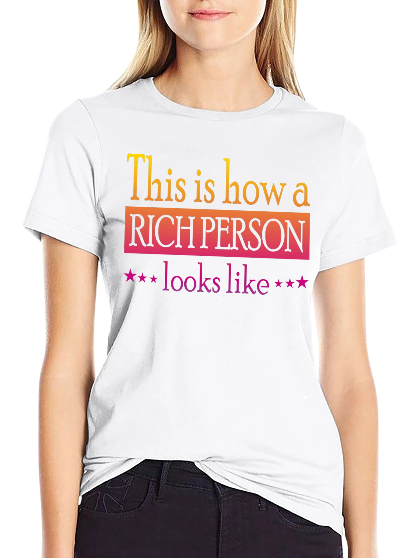 Rich Person Graphic Tee
