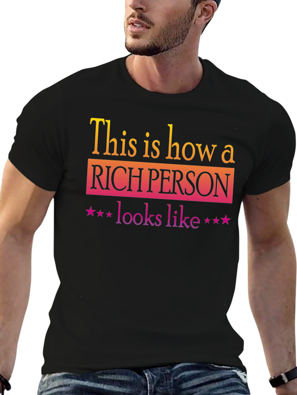 Rich Person Graphic Tee
