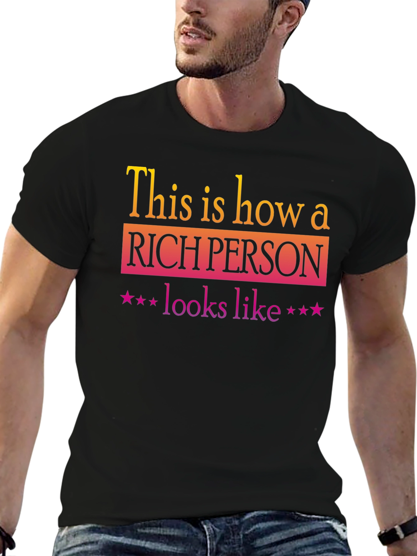 Rich Person Graphic Tee