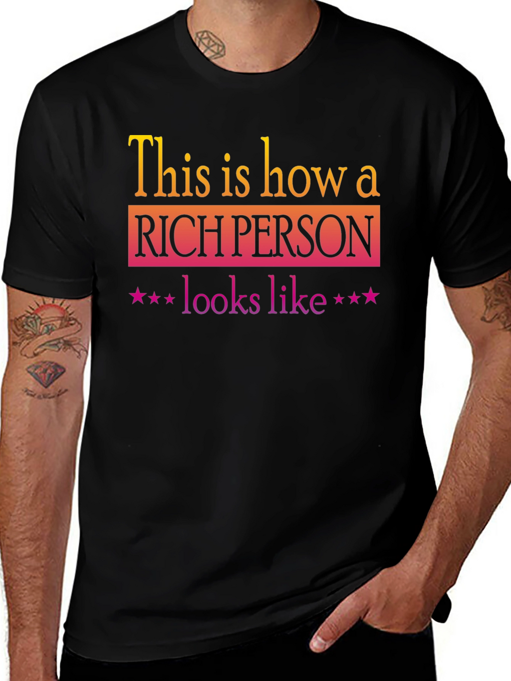 Rich Person Graphic Tee