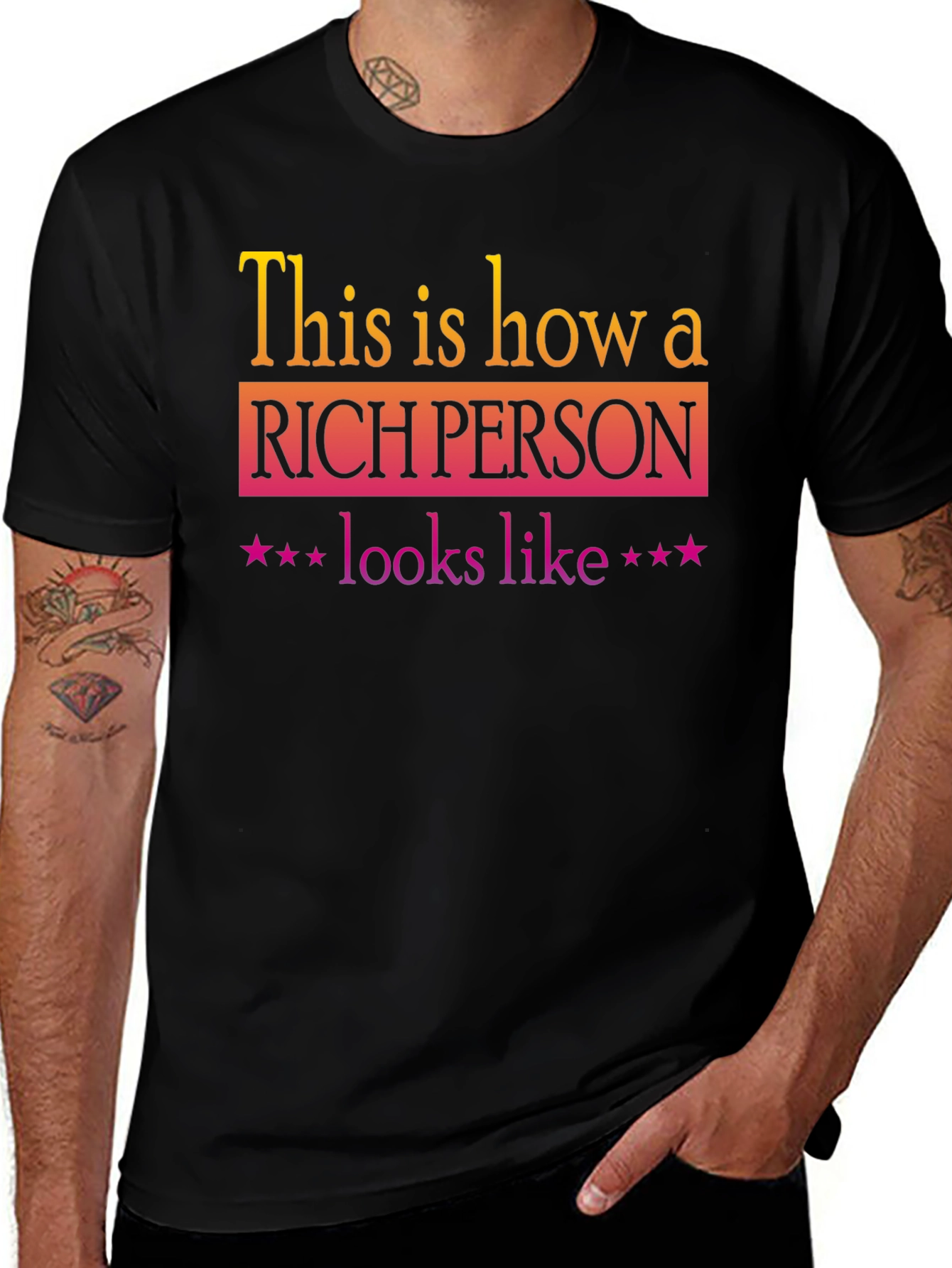Rich Person Graphic Tee
