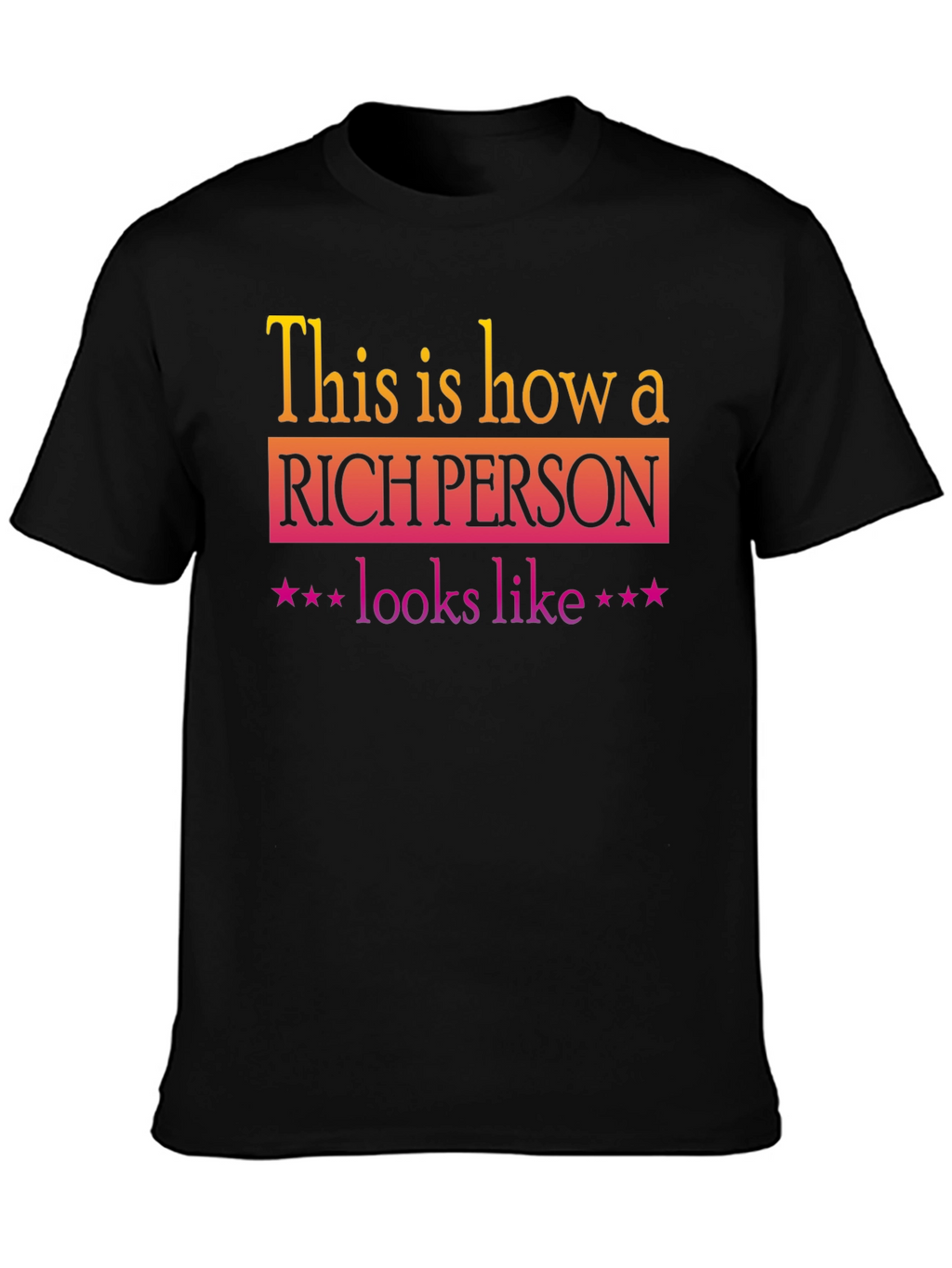 Rich Person Graphic Tee