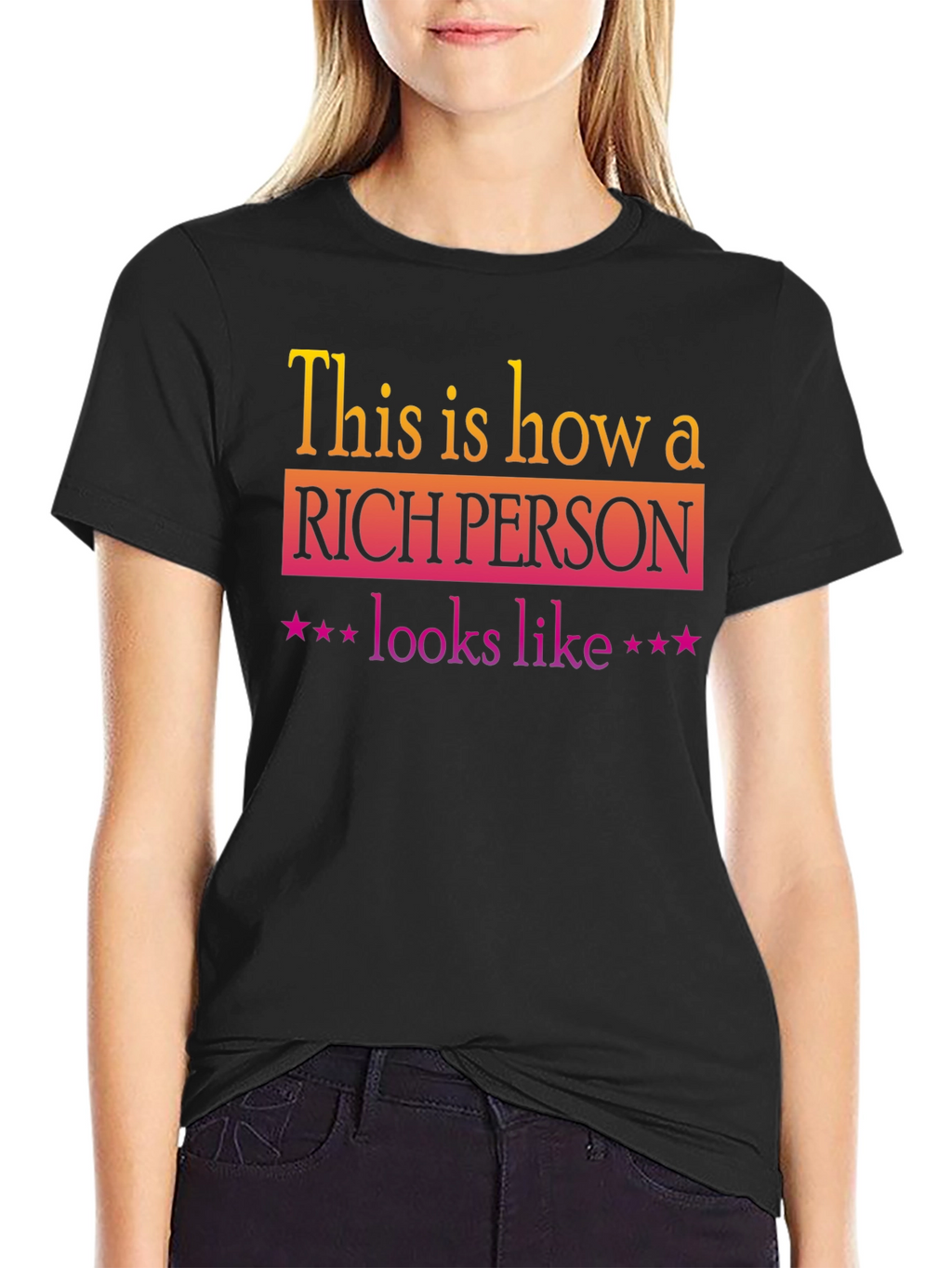 Rich Person Graphic Tee