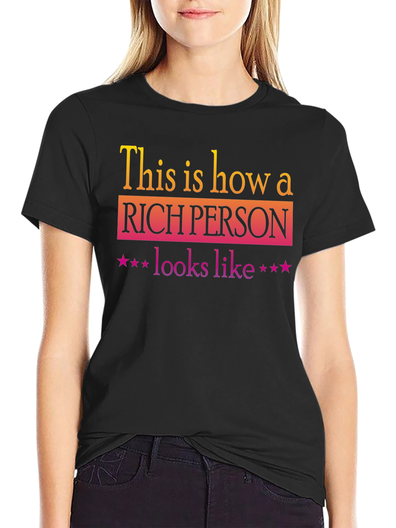 Rich Person Graphic Tee