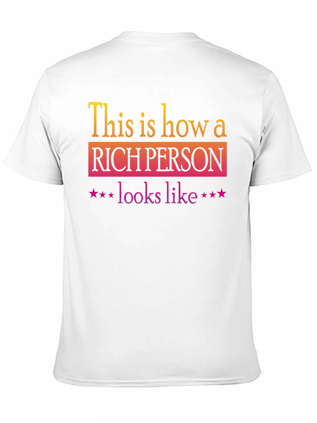 Rich Person Graphic Tee
