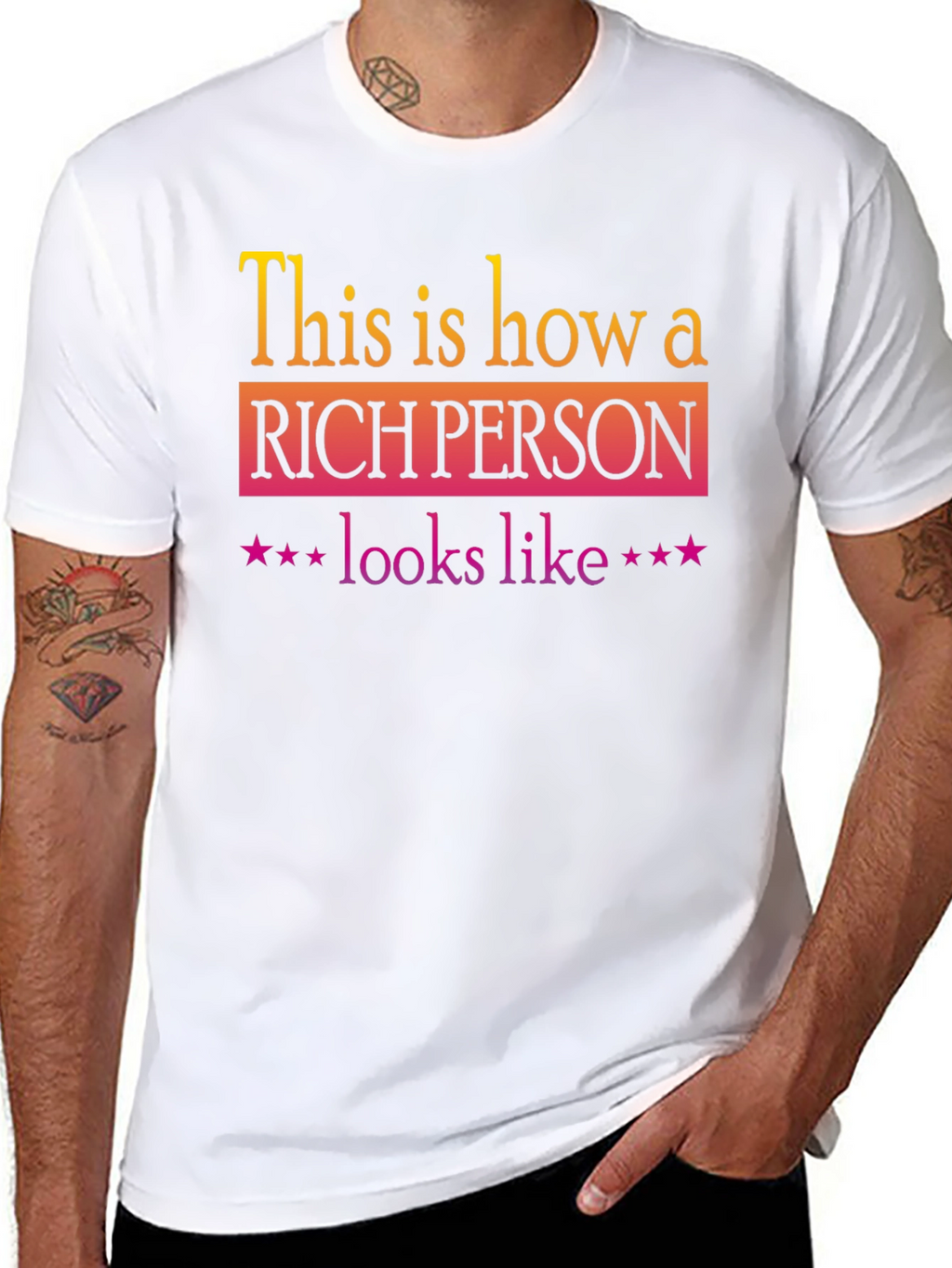 Rich Person Graphic Tee