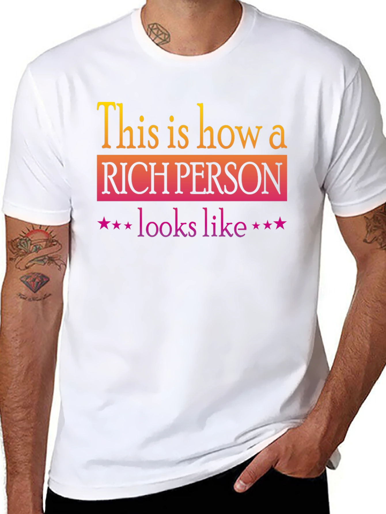 Rich Person Graphic Tee