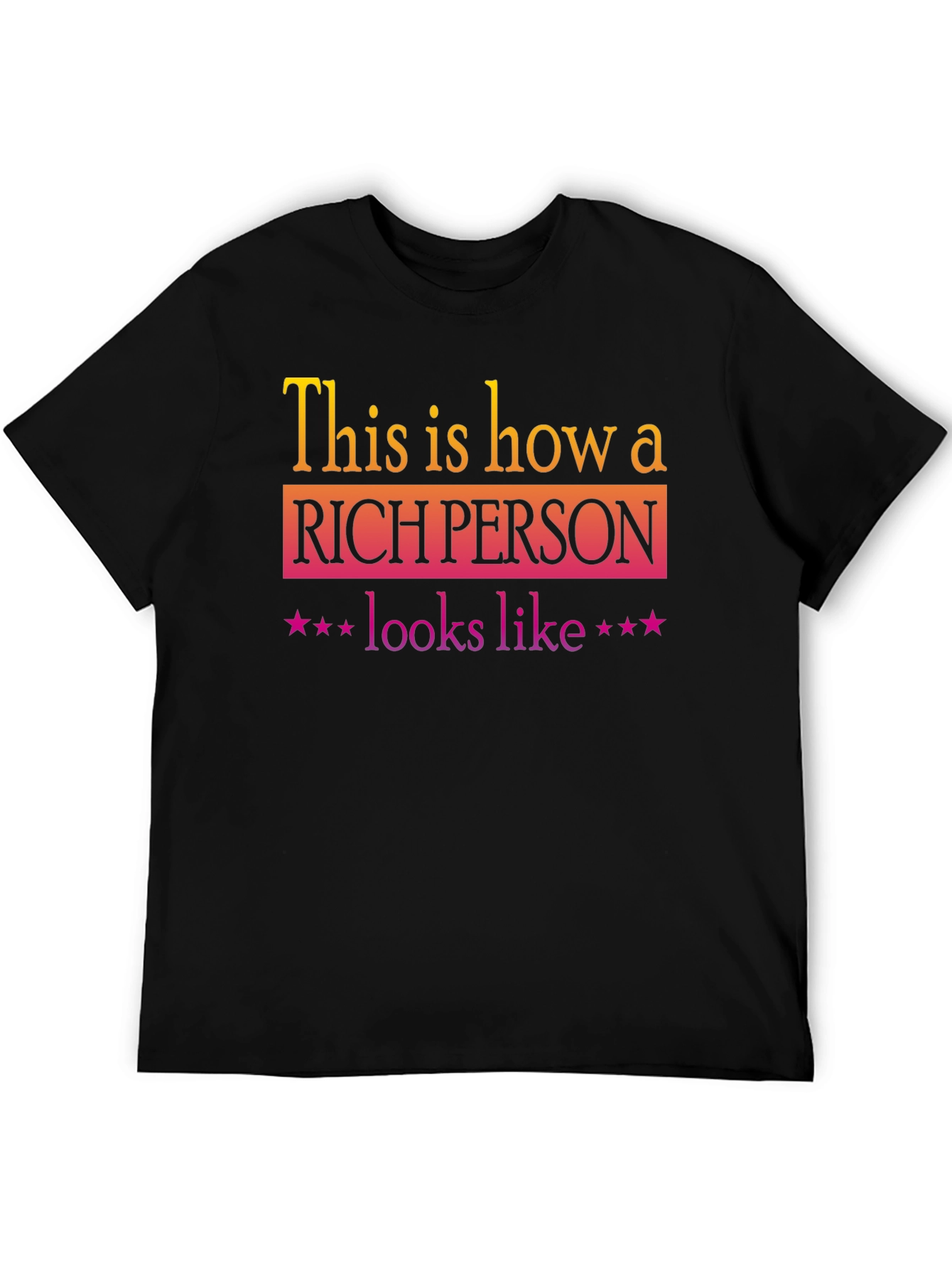 Rich Person Graphic Tee