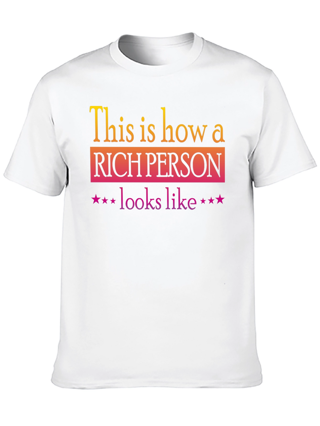 Rich Person Graphic Tee