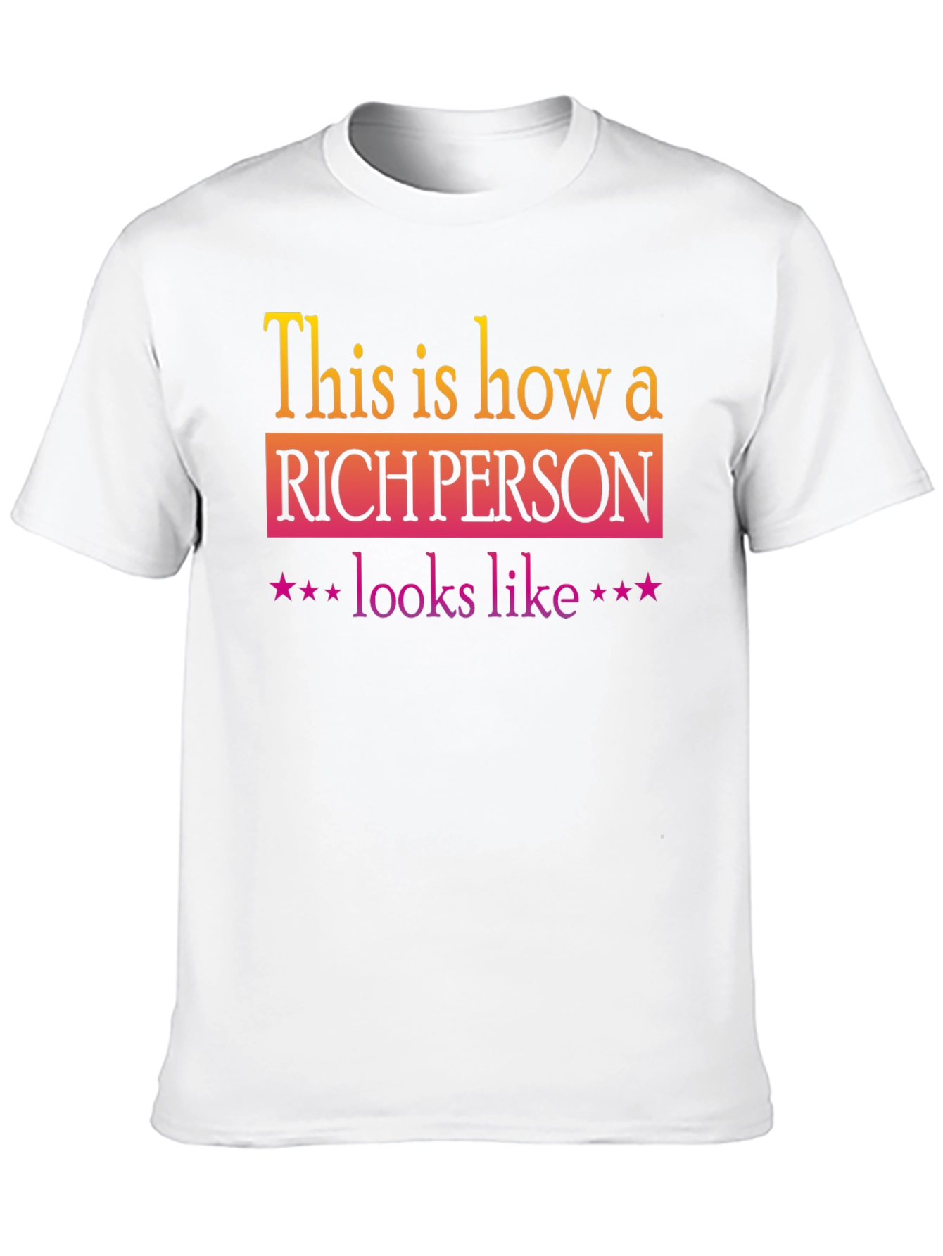 Rich Person Graphic Tee