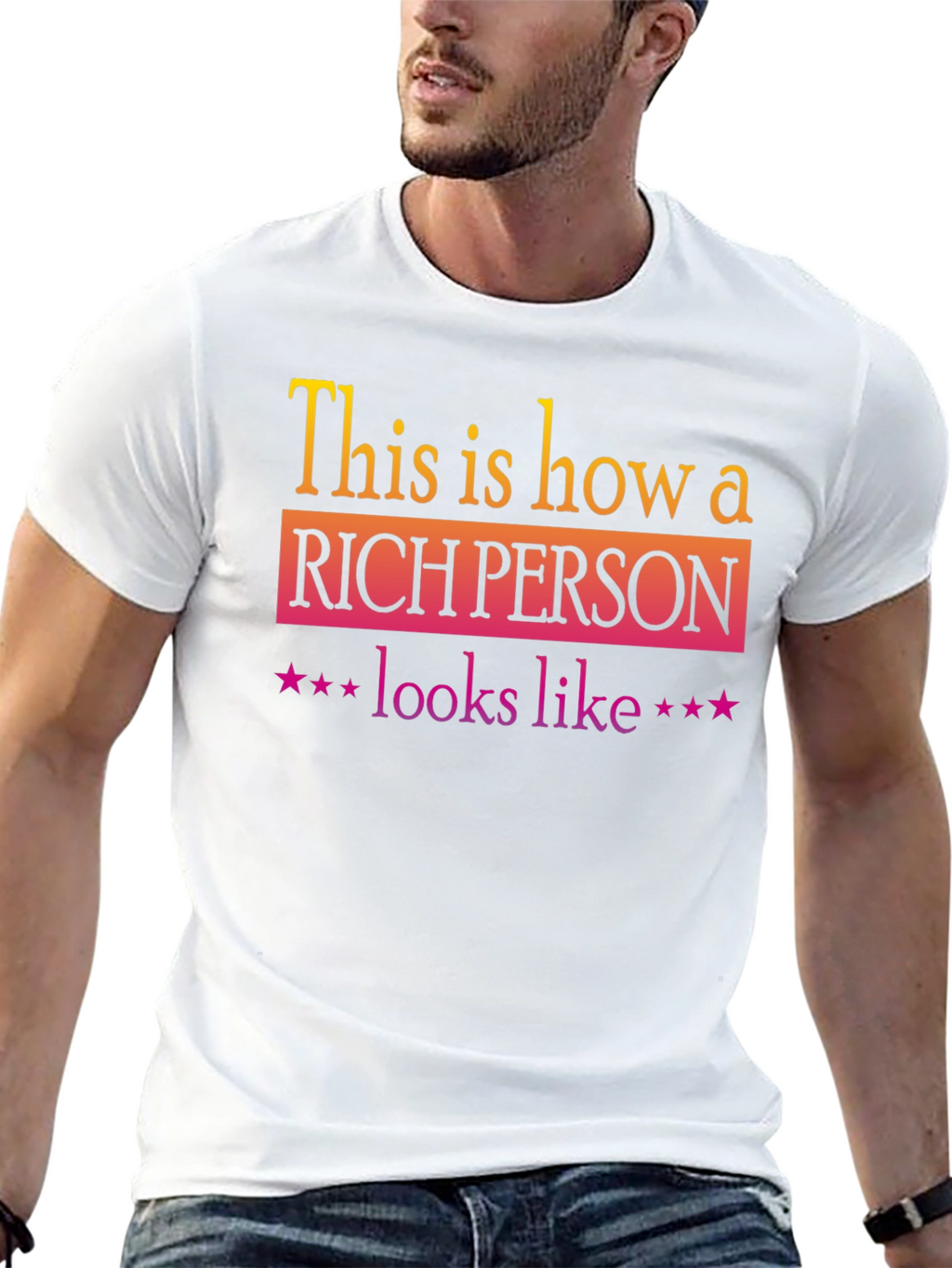 Rich Person Graphic Tee