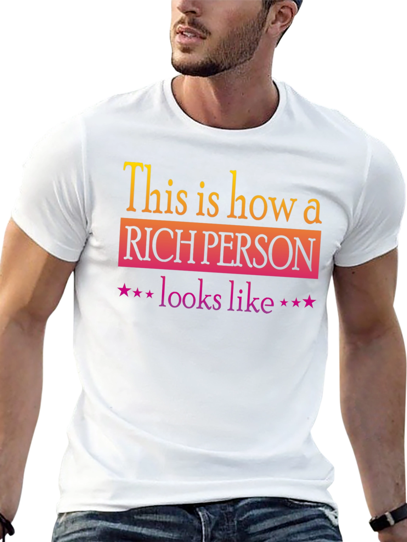 Rich Person Graphic Tee