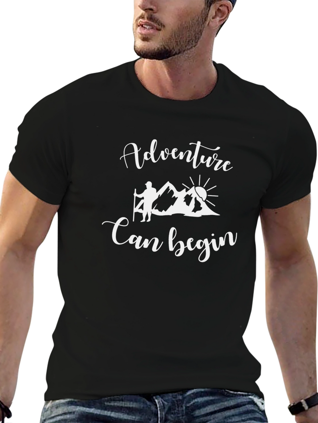 Adventure Begins Graphic T-Shirt